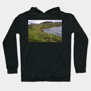 A coastal bay north of Kilmuir, Isle of Skye Hoodie